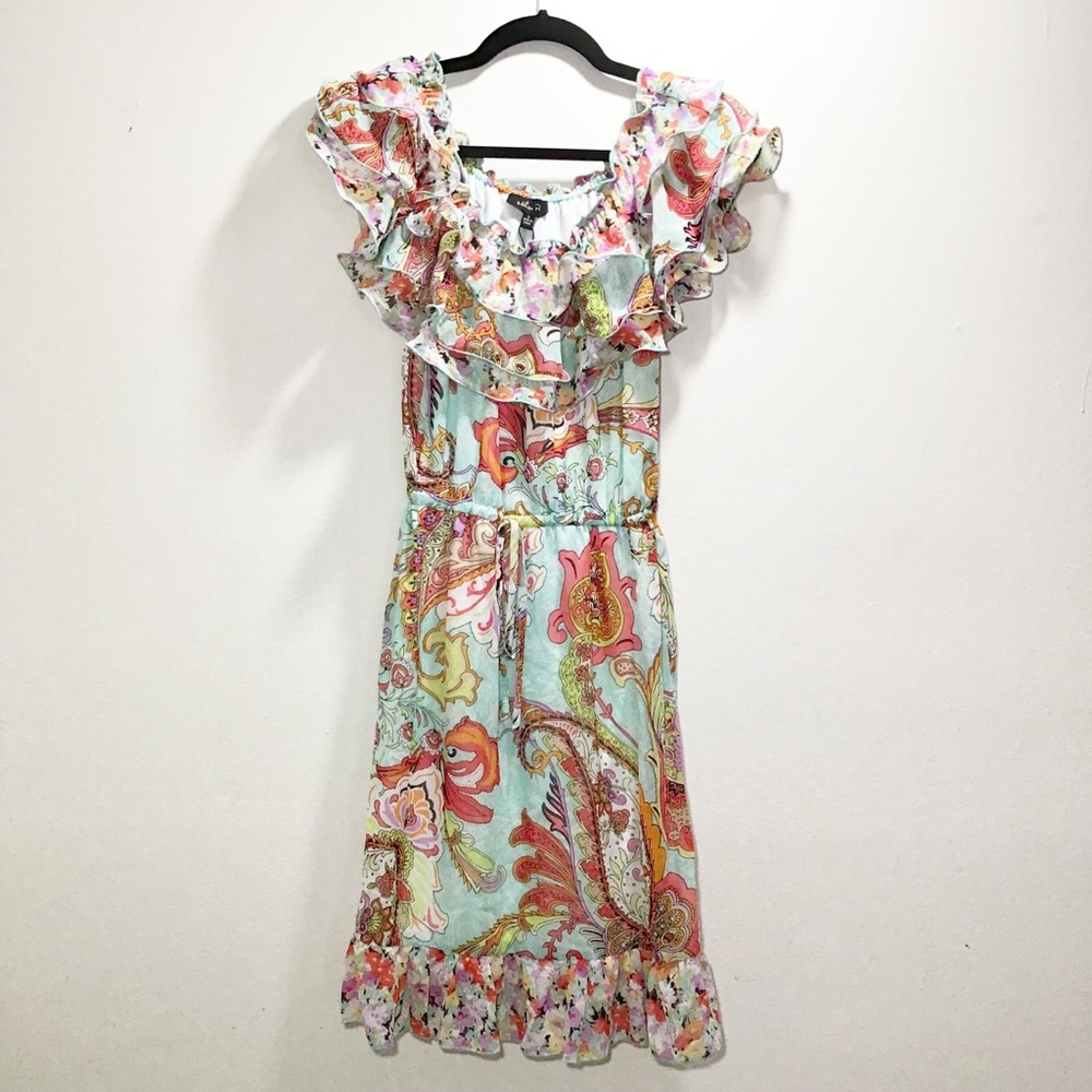NWT Melissa Paige | Paisley Sleeveless Dress S